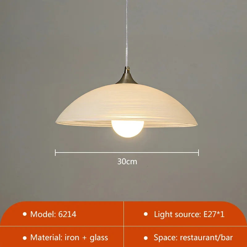 Clear Glass Design Pendant, view 7