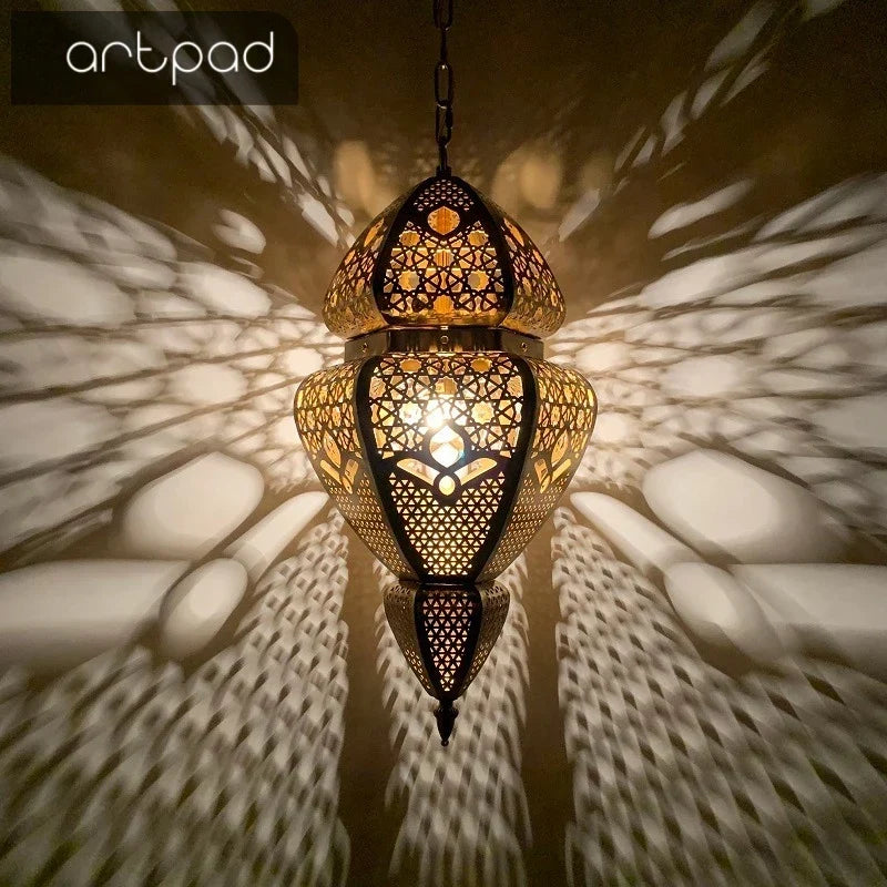 Fabric restaurant pendant