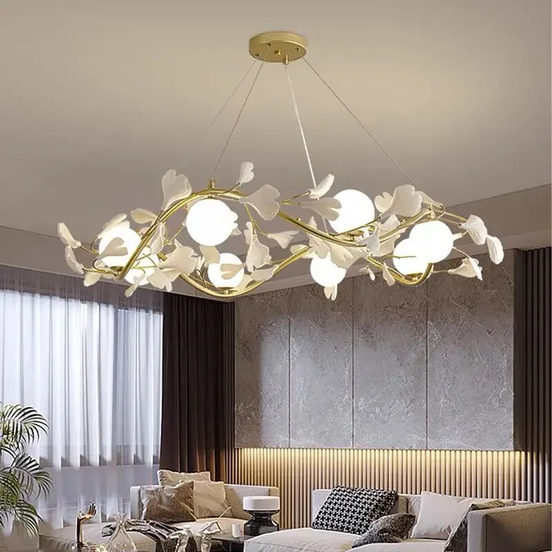 White glass G9 light