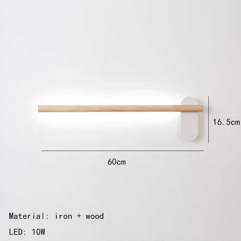 Nordic Wood Wall Light, view 7