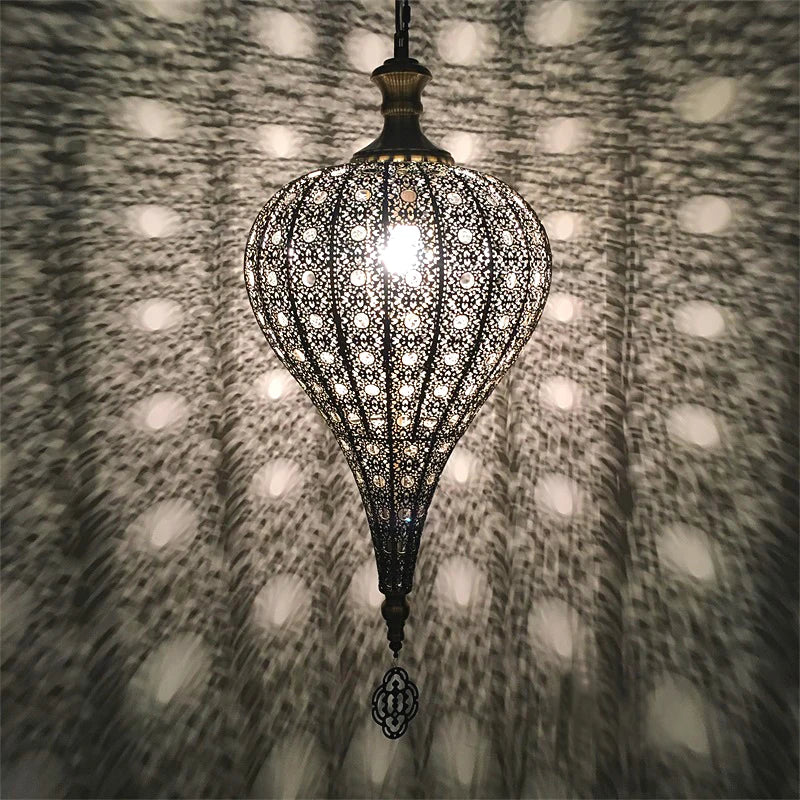 Fabric Restaurant Pendant, view 3