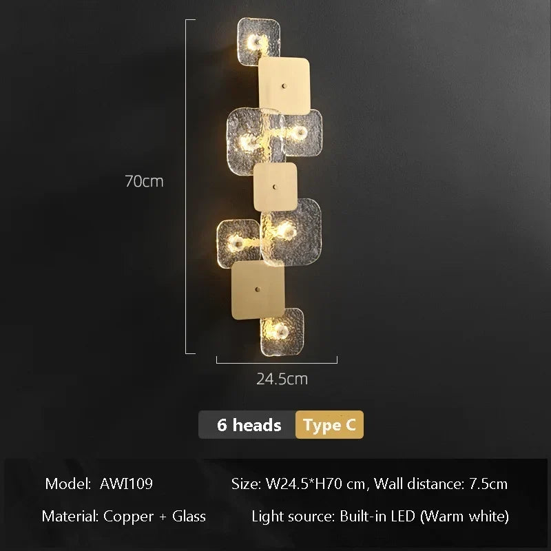 Copper LED Heads, view 8