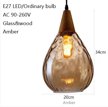 Modern Glass Pendant, view 15