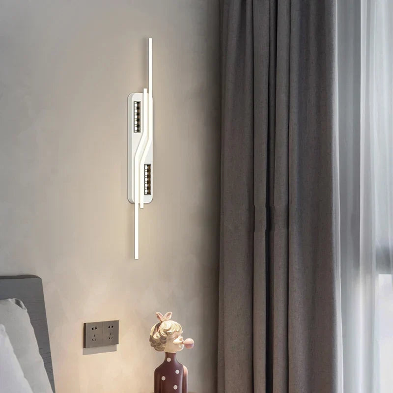 Dimmable sconce in a bedroom
