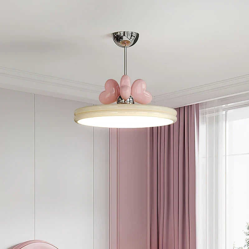 Cream LED chandelier