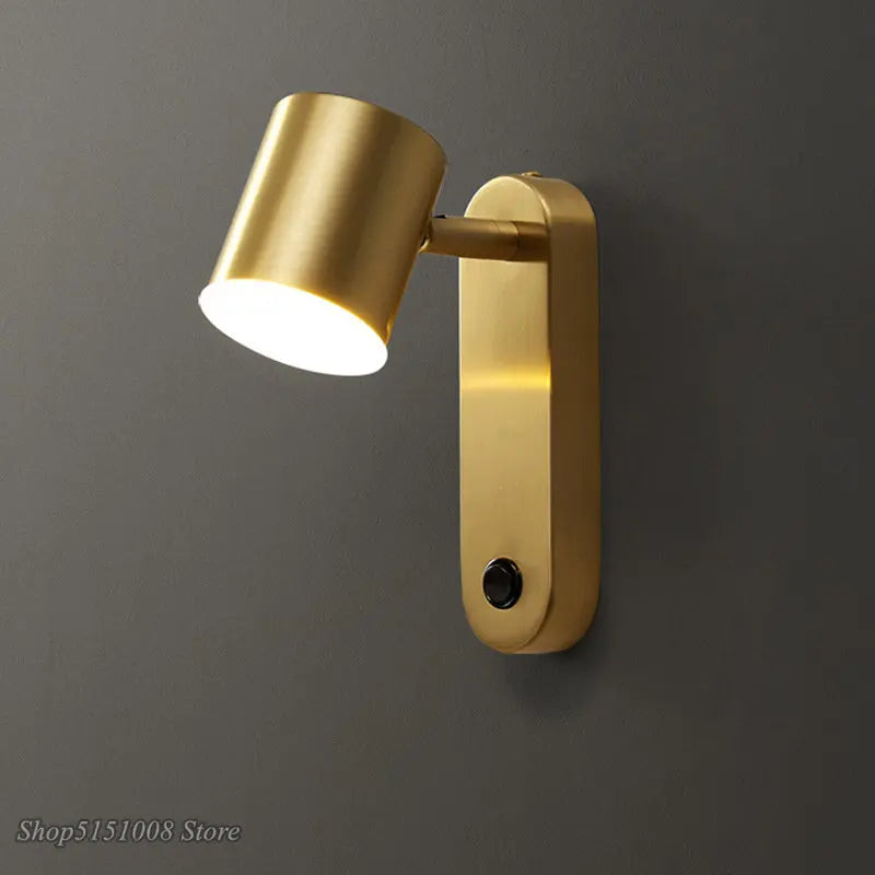 Nordic Copper Minimalist Light, view 3