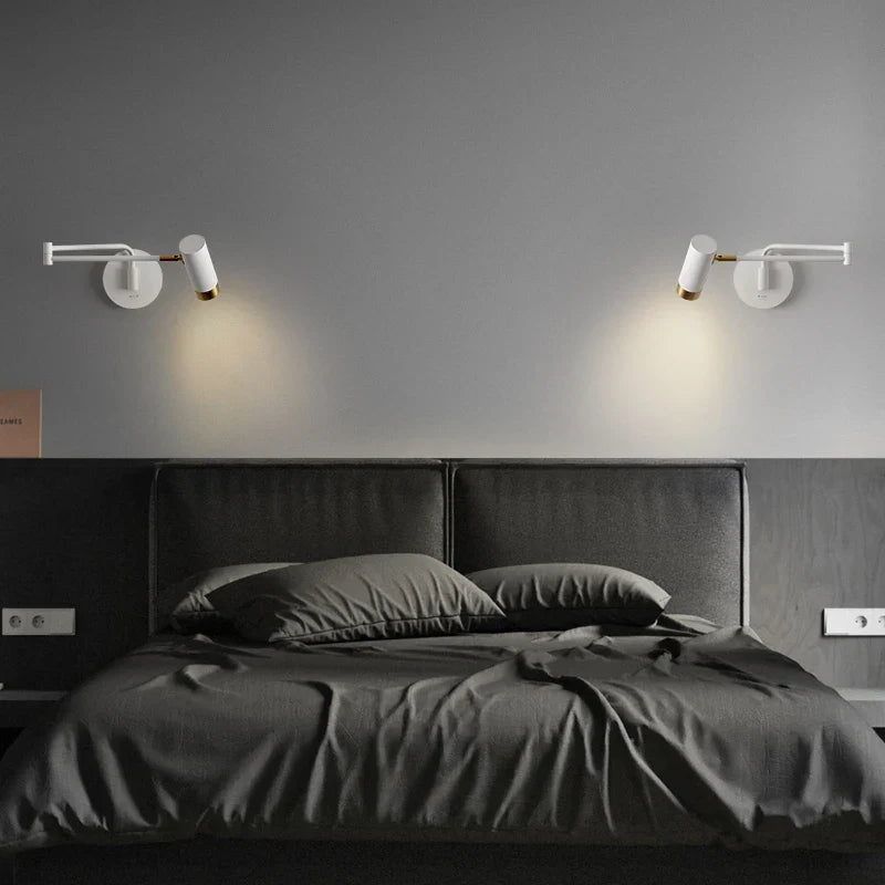 Long Arm Metal Sconce, view 6