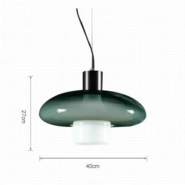 Italian Glass Pendant, view 8