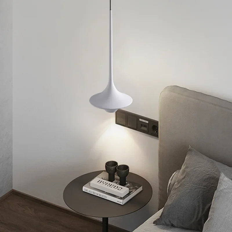 Modern Pendant, Black, Blue or White, view 3