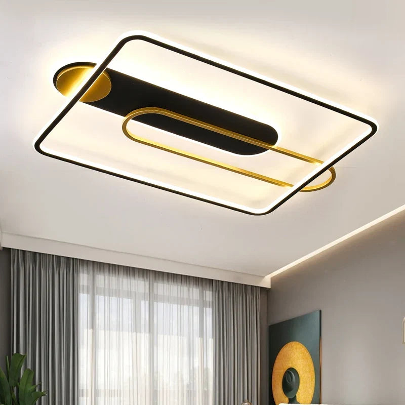 Nordic square ceiling light