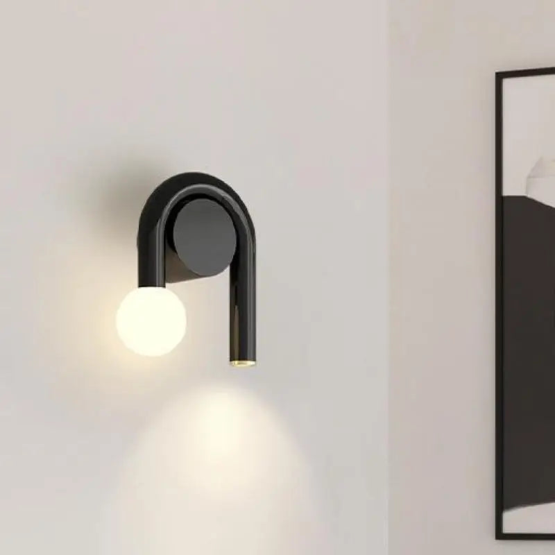 Industrial Nordic wall light