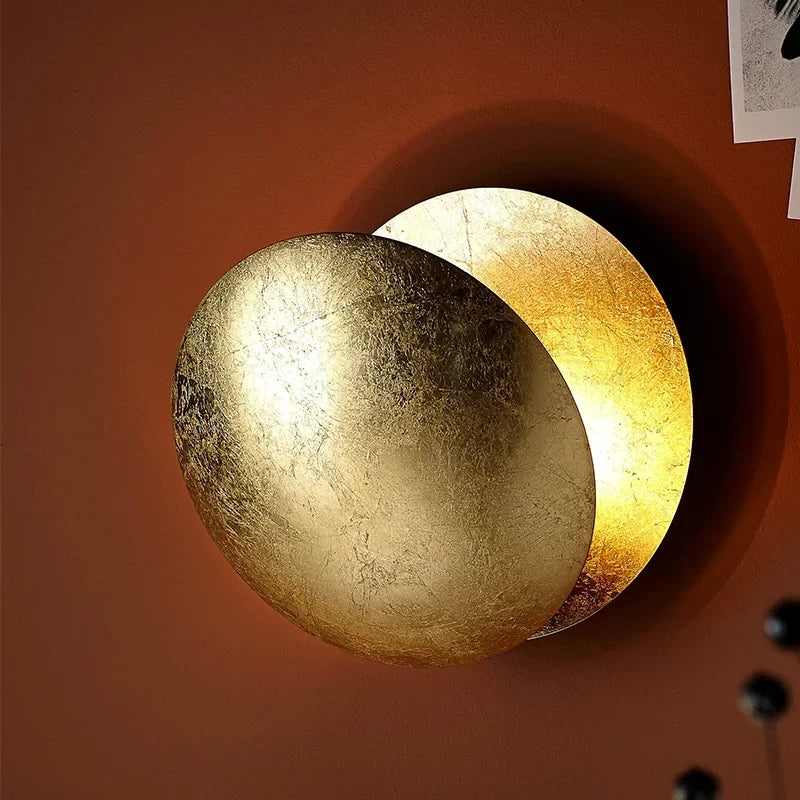 Eclipse glass wall light