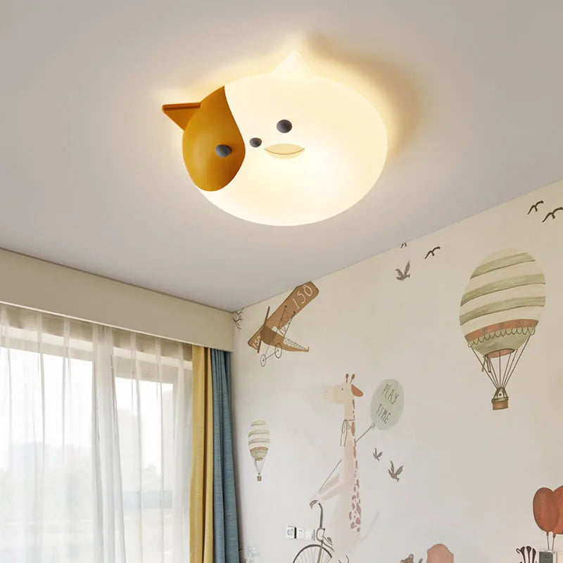 Animal kids LED ceiling light