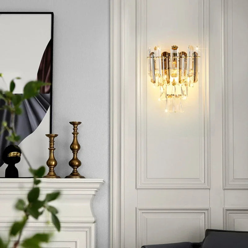 Nordic Crystal Sconce, view 6