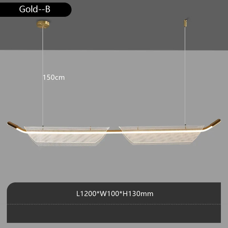 Minimal Linear Pendant, view 14