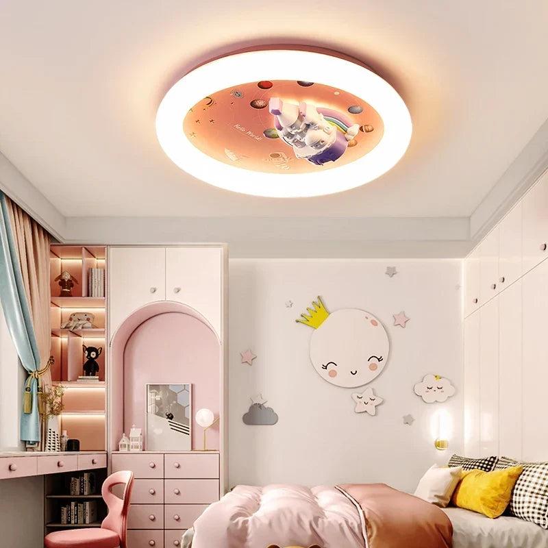 Heart castle ceiling light