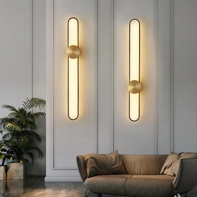 Modern Linear Wall Light, view 4
