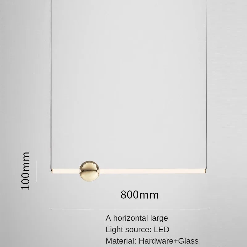 Alloy LED Pendant, view 9