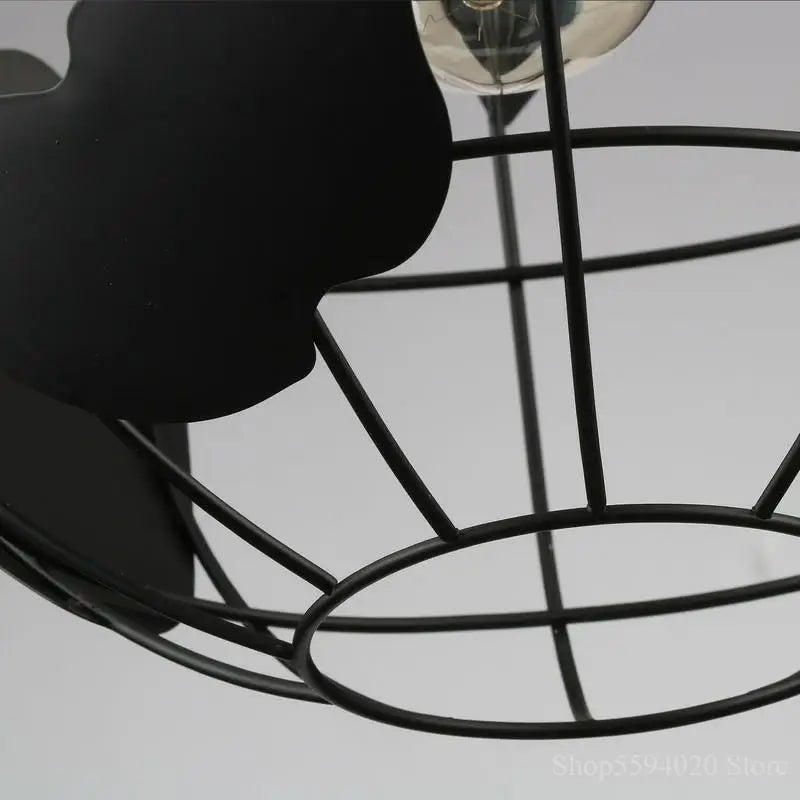 Retro Earth Globe Pendant, view 6