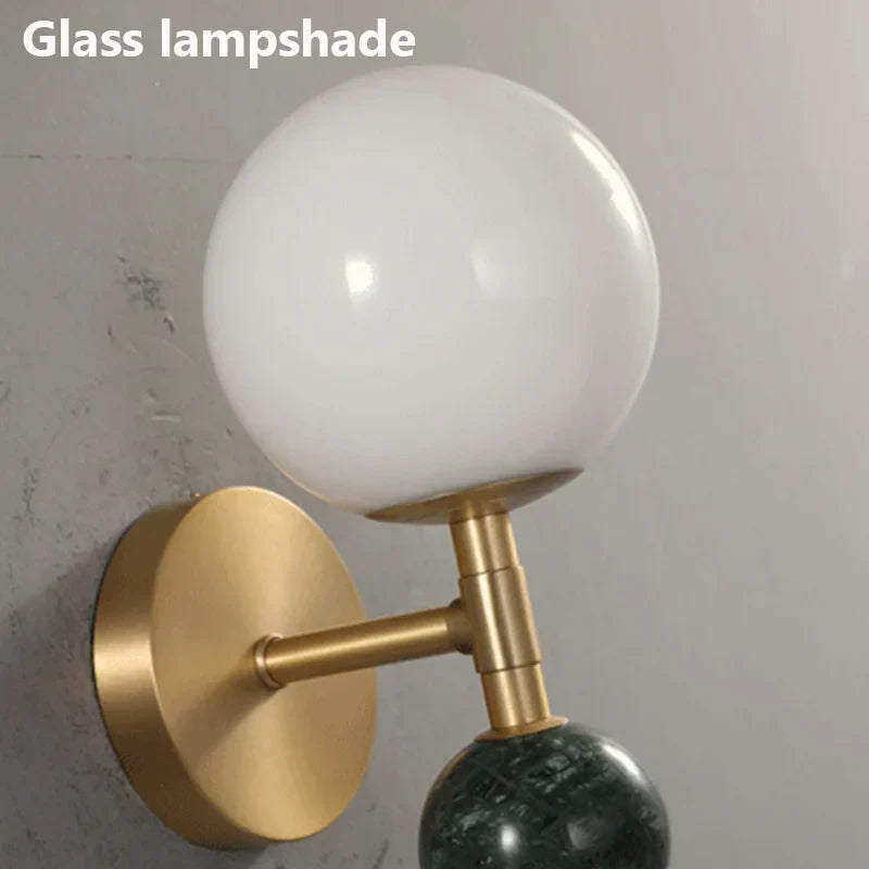 Copper Marble Sconce, view 6