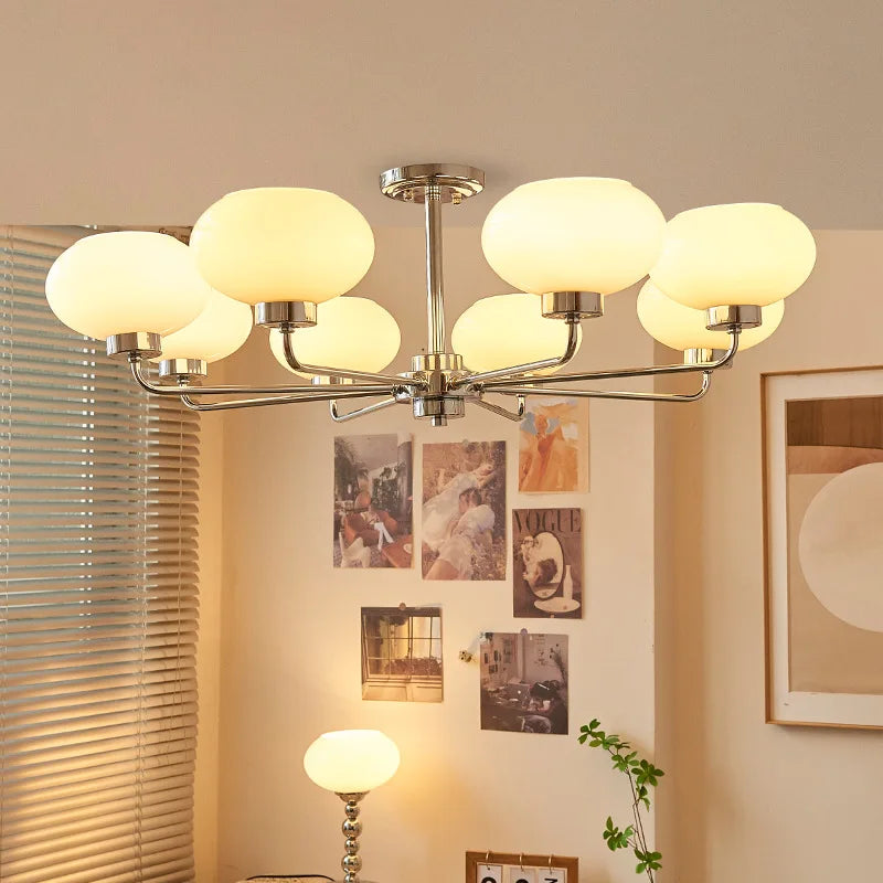 Bauhaus glass pendant