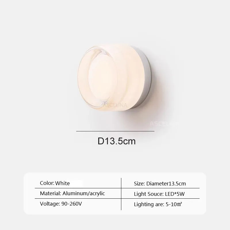 Amber Jelly Wall Light, view 10