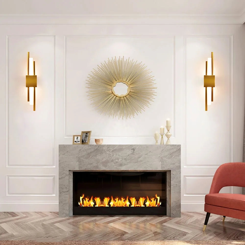 Modern Copper Wall Light, view 6