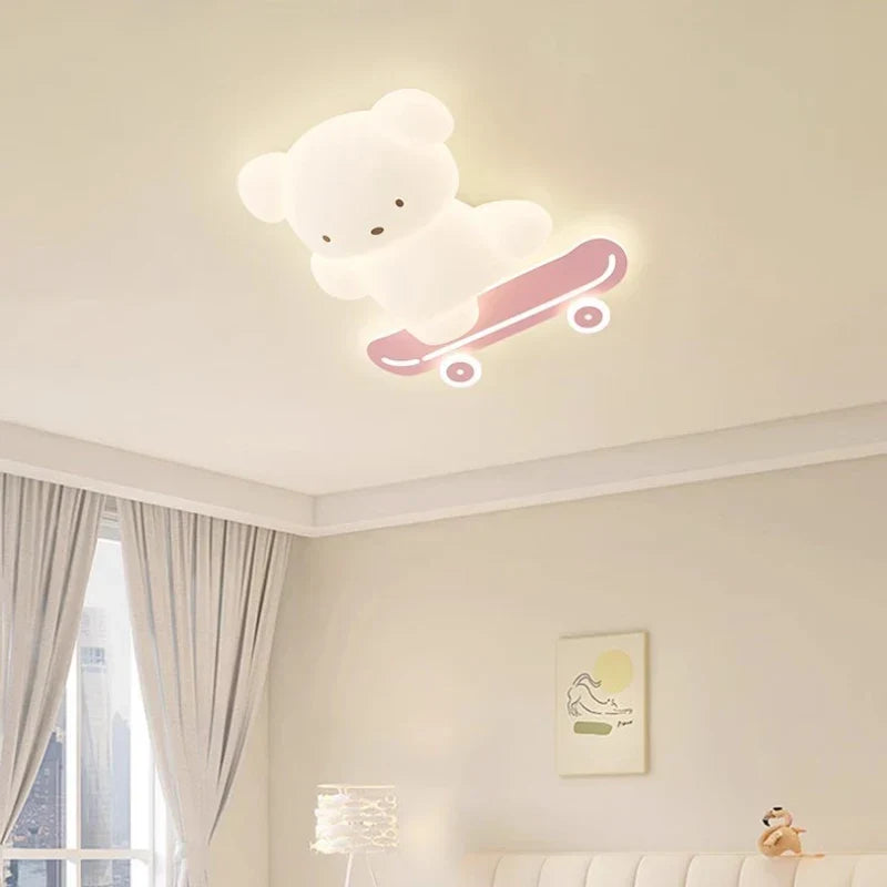 Bear kids ceiling light