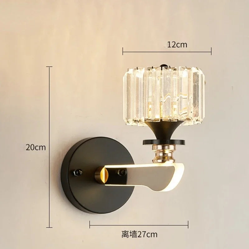 Nordic Crystal Sconce, view 8