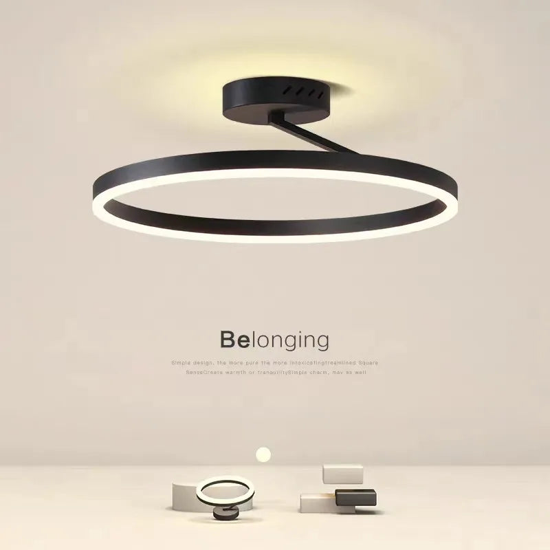 Ring LED ceiling light