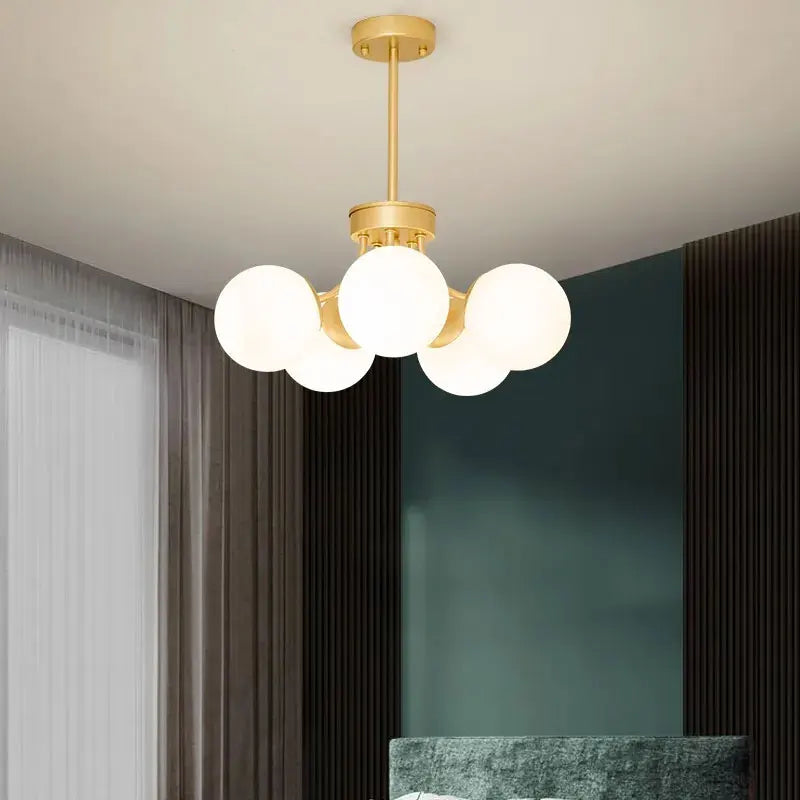 Multi-head glass light