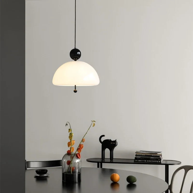 Modern glass pendant