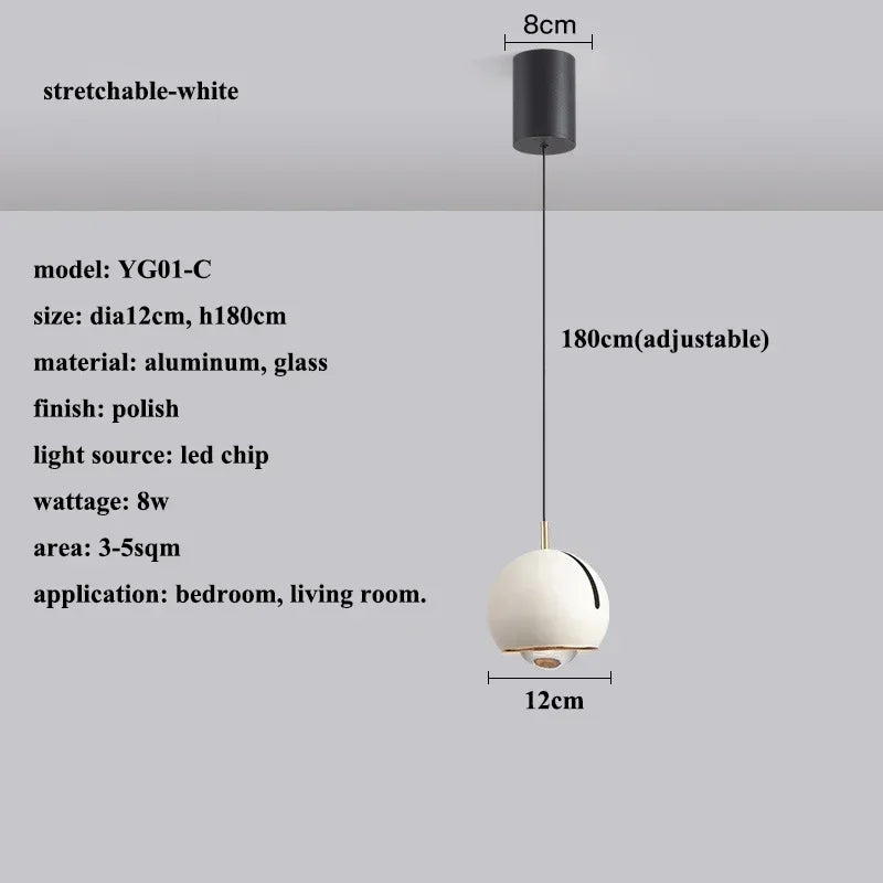 Adjustable LED Pendant, view 14