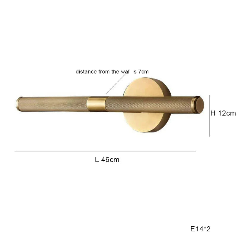 Brushed Brass Sconce, view 15