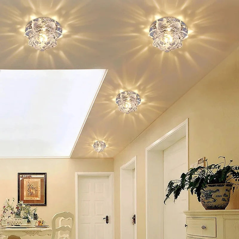 Crystal LED spotlight