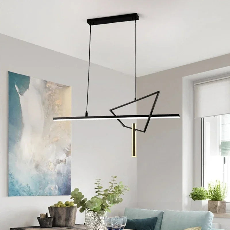 Geometric LED Pendant, view 3
