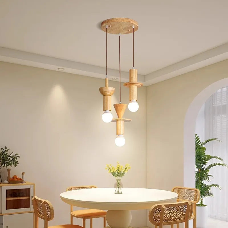 Japanese log wood pendant