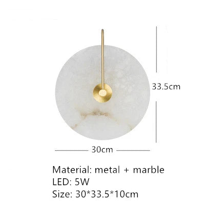 Marble Art Deco Light, view 13