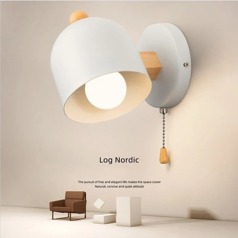 Macaron Wood Sconce, view 4