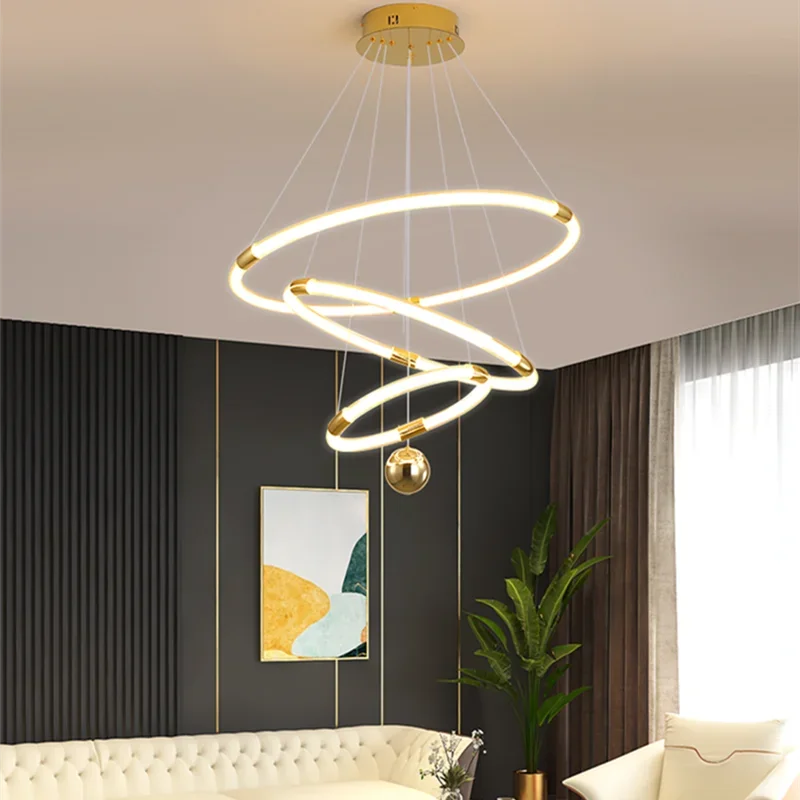 Gesture LED chandelier