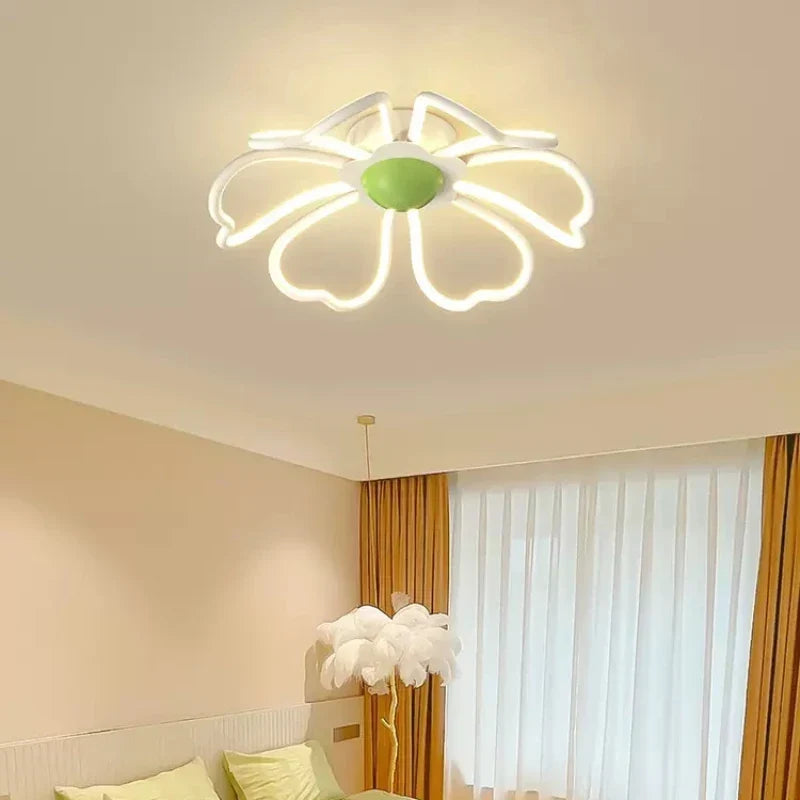 Romantic LED flush mount
