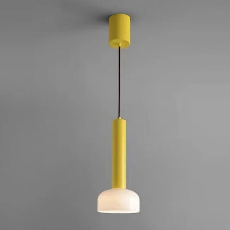 Italian Minimalist Glass Pendant, view 10