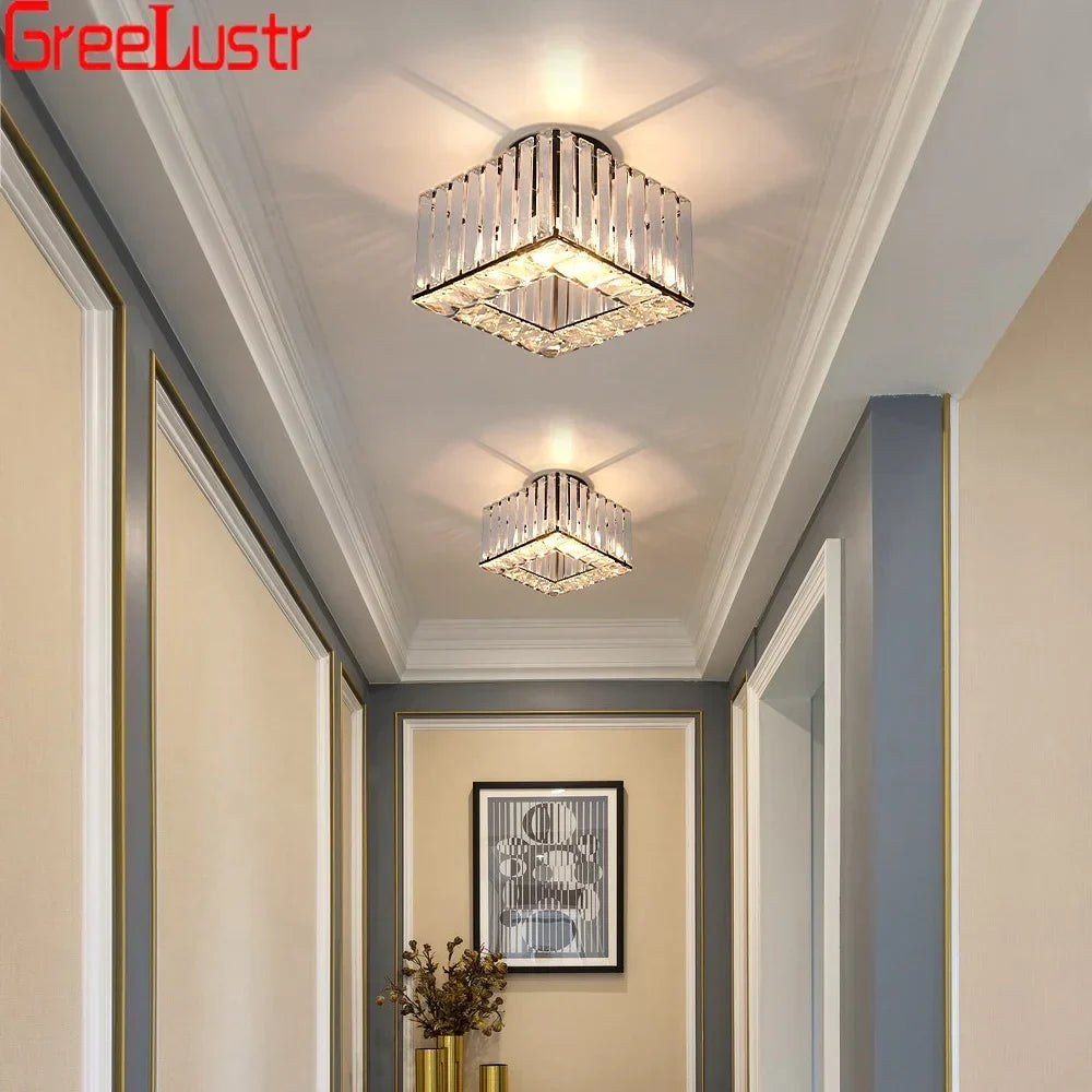 Gold E26 flush mount