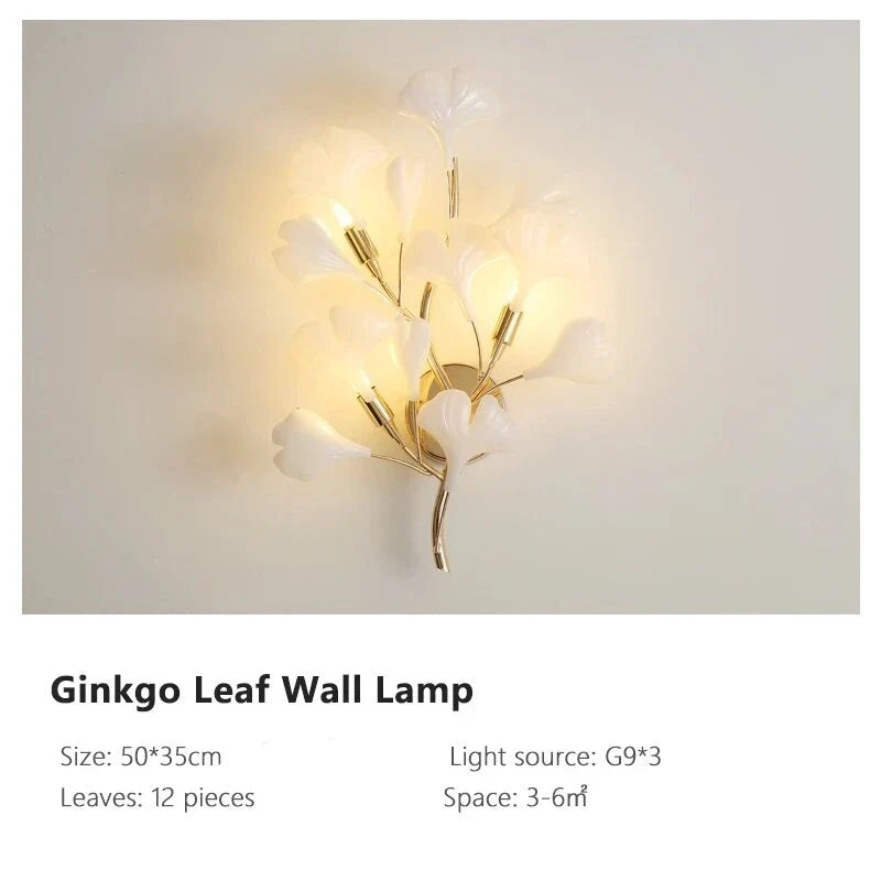 Luxury Ginkgo LED Chandelier, view 11