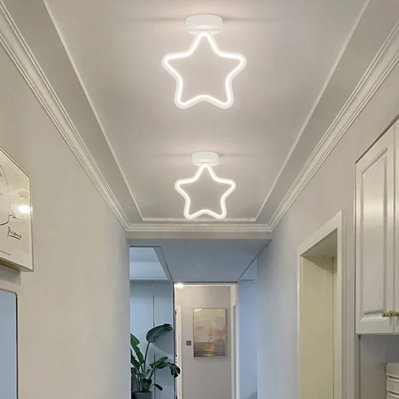 Star recessed ceiling light