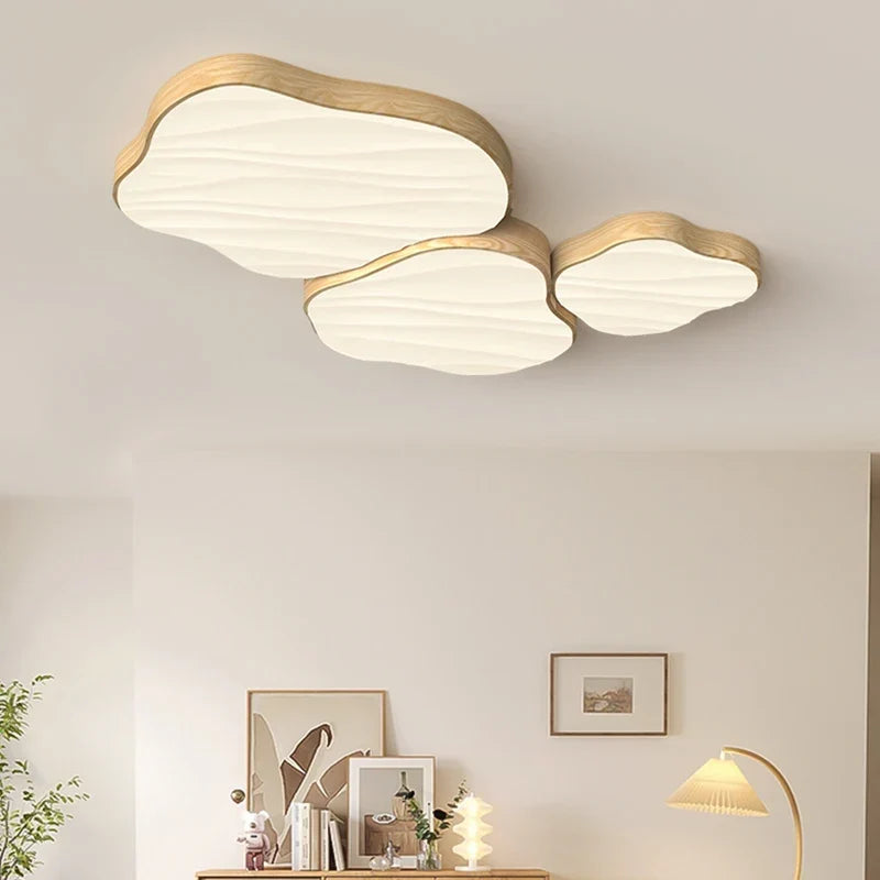 Natural LED flush mount