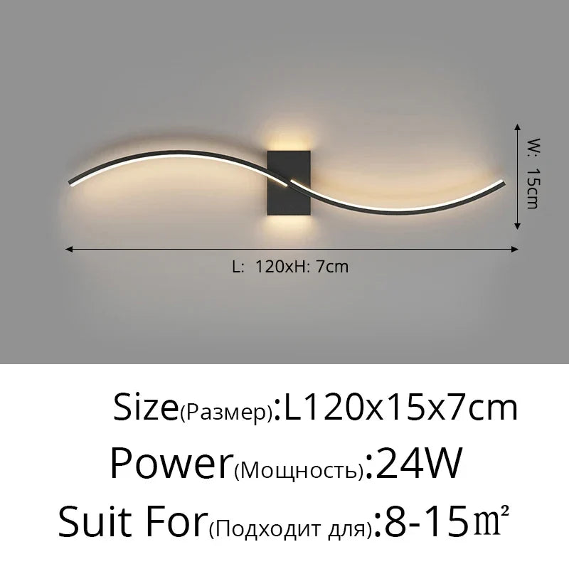 Nordic Linear Sconce, view 14