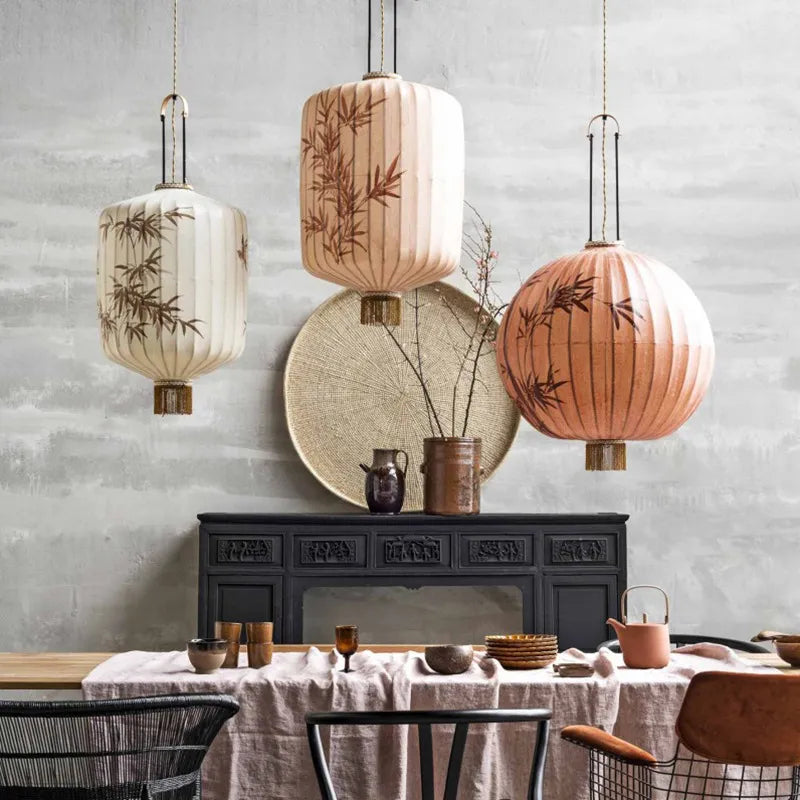 Chinese lantern pendant