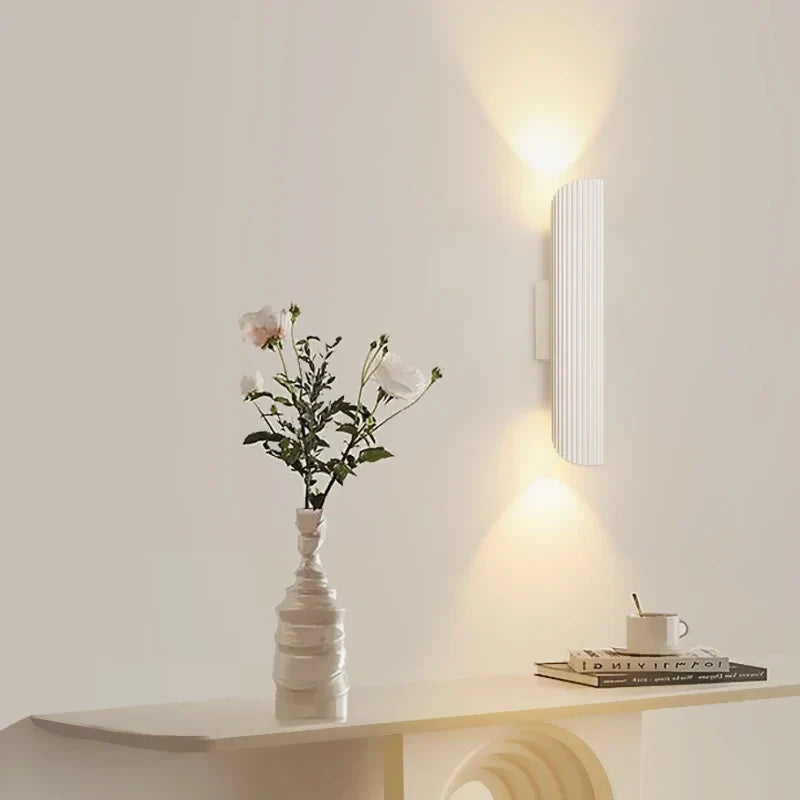 Slim LED sconce over a kids' desk