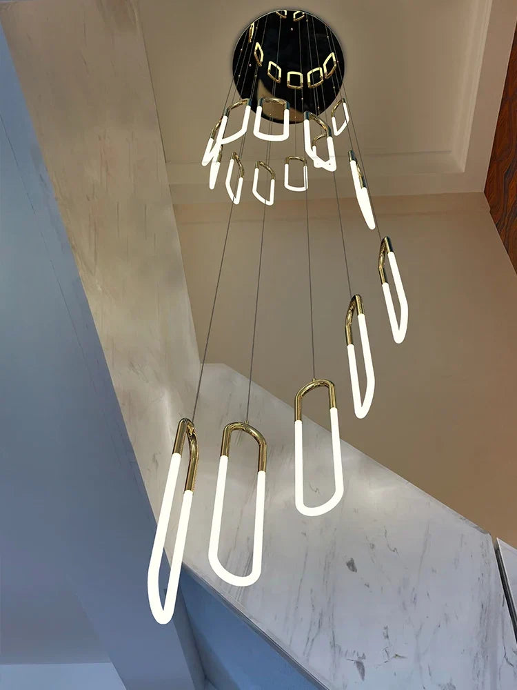 Nordic Loft LED Chandelier, view 5